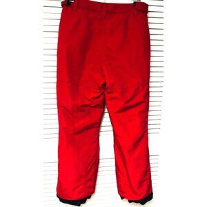 Evol Wild River Snowboard Pants Red Insulated Unisex  Men's 30 x 28.75 Pockets